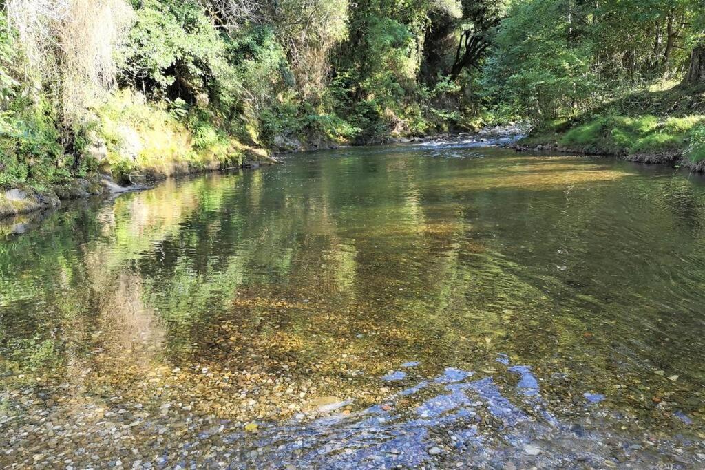 El Chalet De La Poza - Rio, Barbacoa, Wifi, Zona De Trabajo, Vistas. Lebena Eksteriør bilde